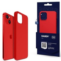 3MK Hardy Back Cover met MagSafe voor Apple iPhone 15 Plus/14 Plus - Rood