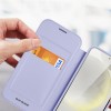 Dux Ducis Skin X Pro Kickstand Wallet Case hoesje met MagSafe voor Samsung Galaxy S24 - Paars