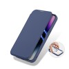 Dux Ducis Skin X Pro Wallet Case hoesje met MagSafe voor Apple iPhone 15 Pro Max - Blauw