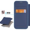 Dux Ducis Skin X Pro Wallet Case hoesje met MagSafe voor Apple iPhone 15 Pro Max - Blauw