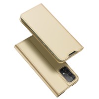 Dux Ducis Skin Pro Wallet Case voor Samsung Galaxy A73 - Goud