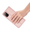 Dux Ducis Skin Pro Wallet Case voor Samsung Galaxy A02s - Roze