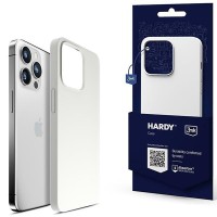 3MK Hardy Back Cover met MagSafe voor Apple iPhone 13 Pro Max - Zilver