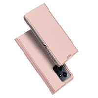 Dux Ducis Skin Pro Wallet Case voor Xiaomi Redmi Note 12 - Roze