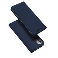 Dux Ducis Skin Pro Wallet Case voor Xiaomi Redmi Note 11 / Redmi Note 11S - Blauw