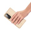 Dux Ducis Skin Pro Wallet Case voor Xiaomi Redmi Note 11 / Redmi Note 11S - Goud