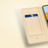 Dux Ducis Skin Pro Wallet Case voor Xiaomi Redmi Note 11 / Redmi Note 11S - Goud