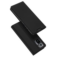 Dux Ducis Skin Pro Wallet Case voor Xiaomi Redmi Note 10 / Redmi Note 10S - Zwart