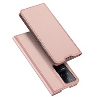 Dux Ducis Skin Pro Wallet Case voor Xiaomi Poco F4 - Roze