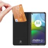 Dux Ducis Skin Pro Wallet Case voor Motorola Moto G9 Power - Zwart