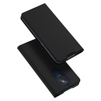 Dux Ducis Skin Pro Wallet Case voor Motorola Moto E7 Plus / Moto G9 Play - Zwart
