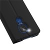 Dux Ducis Skin Pro Wallet Case voor Motorola Moto E7 Plus / Moto G9 Play - Zwart