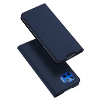 Dux Ducis Skin Pro Wallet Case voor Motorola Moto G 5G Plus - Blauw