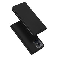 Dux Ducis Skin Pro Wallet Case voor Motorola Edge 30 Ultra - Zwart