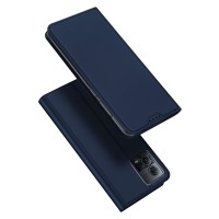 Dux Ducis Skin Pro Wallet Case voor Motorola Edge 30 Fusion - Blauw