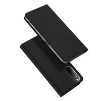 Dux Ducis Skin Pro Wallet Case voor Sony Xperia 10 V - Zwart