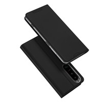 Dux Ducis Skin Pro Wallet Case voor Sony Xperia 1 V - Zwart