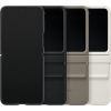 Samsung Flap Eco Vegan Leather Case voor Samsung Galaxy Z Flip 5 - Cream