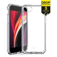 ITSKINS SpectrumClear Level 2 Shockproof Back Cover voor Apple iPhone 6/6S/7/8 / iPhone SE 2022/2020 - Transparant