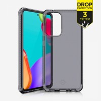 ITSKINS SpectrumClear Level 2 Shockproof Back Cover voor Samsung Galaxy A52 4G/5G / A52s - Grijs