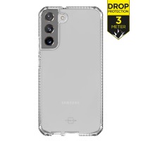 ITSKINS SpectrumClear Level 2 Shockproof Back Cover voor Samsung Galaxy S22 Plus - Transparant