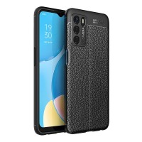 Just in Case Soft Design TPU Back Cover voor Oppo A54s - Zwart