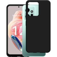 Just in Case Soft TPU Back Cover voor Xiaomi Redmi Note 12 - Zwart