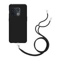 Just in Case Necklace Case met koord voor OnePlus 10 Pro - Zwart
