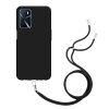 Just in Case Necklace Case met koord voor Oppo A54s - Zwart