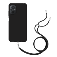 Just in Case Necklace Case met koord voor Xiaomi Poco M5 - Zwart