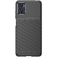 Just in Case Grip TPU Back Cover voor Motorola Moto E22i / Moto E22 - Zwart