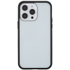 Just in Case Magnetic Metal Tempered Glass Case voor Apple iPhone 14 Pro Max - Zwart