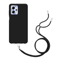 Just in Case Necklace Case met koord voor Motorola Moto G13 - Zwart
