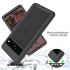 Just in Case 360 Full Cover Case voor Google Pixel 7 Pro - Zwart