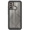 Just in Case 360 Full Cover Case voor Motorola Moto G60 - Zwart