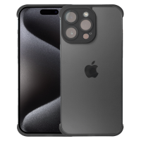 Just in Case Bumper Case voor Apple iPhone 15 Pro - Zwart