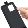 Just in Case Flip Case voor Motorola Edge 30 Ultra - Zwart