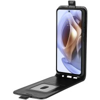 Just in Case Flip Case voor Motorola Moto G41 / Moto G31 - Zwart