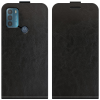 Just in Case Flip Case voor Motorola Moto G50 - Zwart
