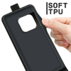 Just in Case Flip Case voor OnePlus 10 Pro - Zwart