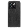 Just in Case Flip Case voor OnePlus 10T - Zwart