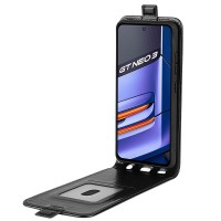 Just in Case Flip Case voor Realme GT Neo 3 - Zwart