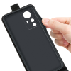 Just in Case Flip Case voor Xiaomi 12T / 12T Pro - Zwart