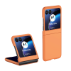 Just in Case Hard Case Back Cover voor Motorola Razr 40 Ultra - Oranje