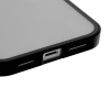 Just in Case Magnetic Metal Tempered Glass Case voor Apple iPhone 14 Plus - Zwart
