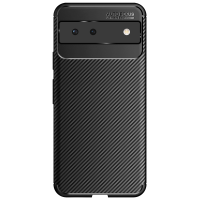 Just in Case Rugged TPU Back Cover voor Google Pixel 6a - Zwart