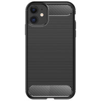 Just in Case Rugged TPU Back Cover voor Apple iPhone 11 - Zwart