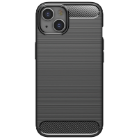 Just in Case Rugged TPU Back Cover voor Apple iPhone 13 Mini - Zwart