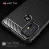 Just in Case Rugged TPU Back Cover voor Motorola Moto G30 / Moto G20 / Moto G10 - Zwart