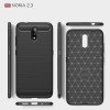 Just in Case Rugged TPU Back Cover voor Nokia 2.3 - Zwart